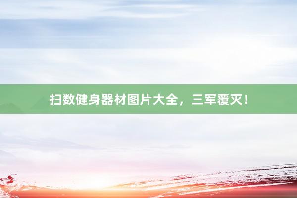 扫数健身器材图片大全，三军覆灭！